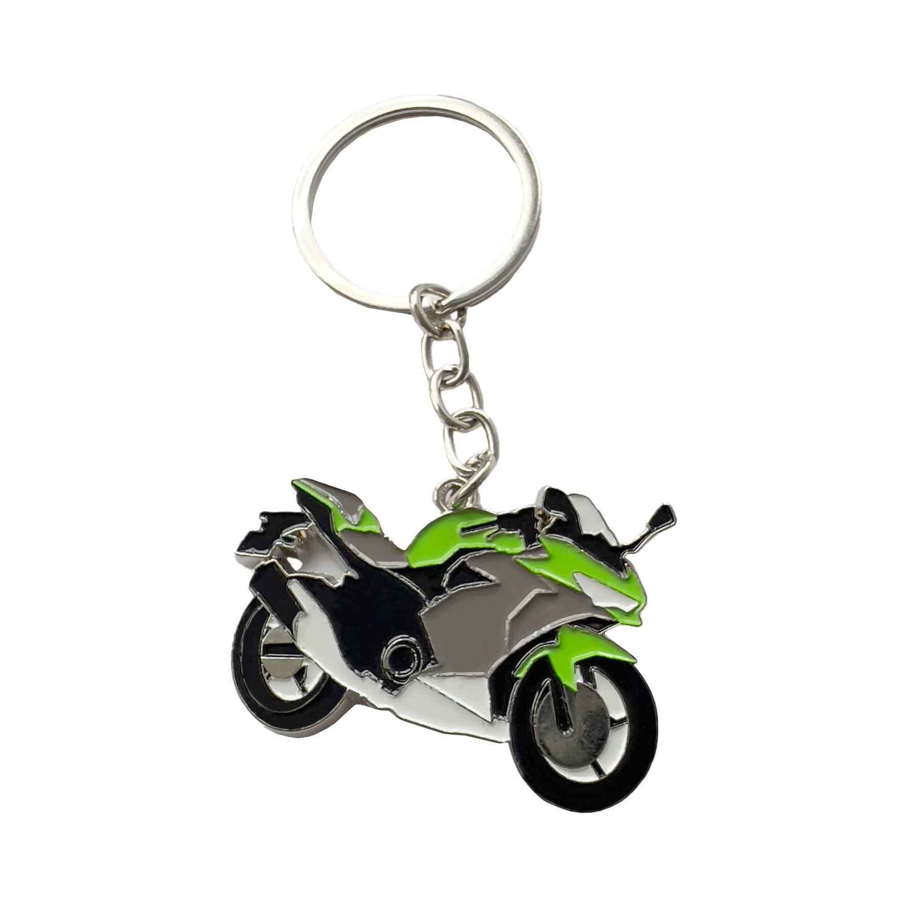 Llavero KAWASAKI De Doble Cara Con Texto Por Qunie 3D