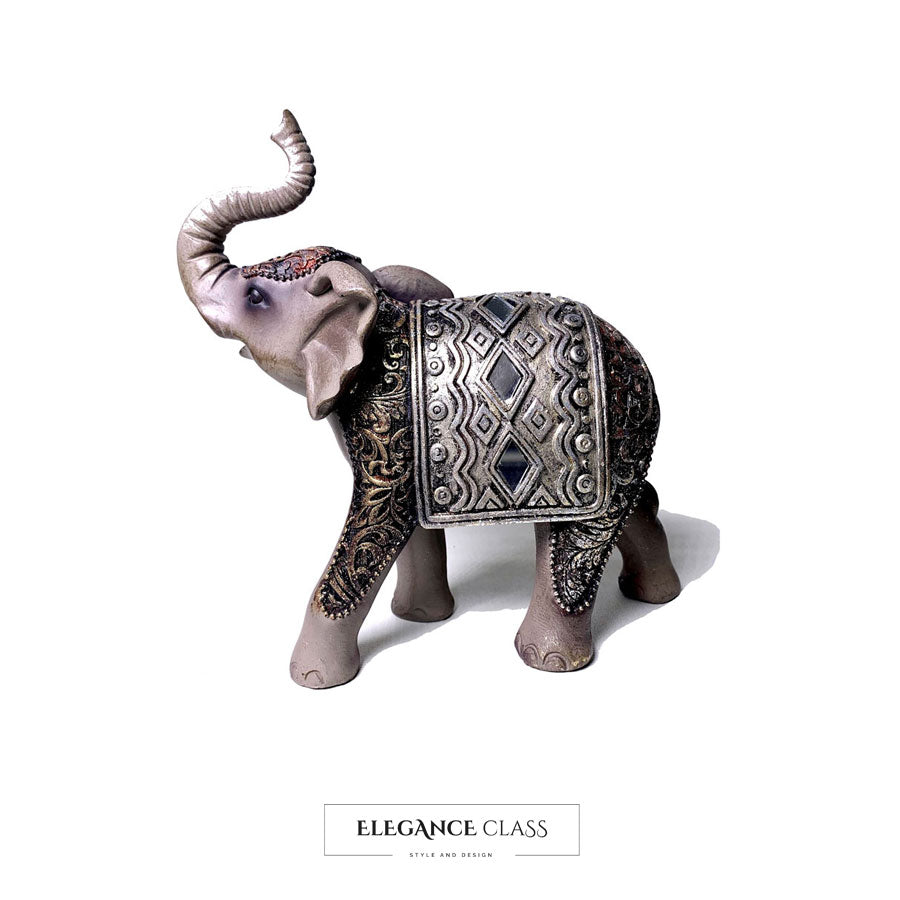 Figura Decorativa Elefante Poliresina